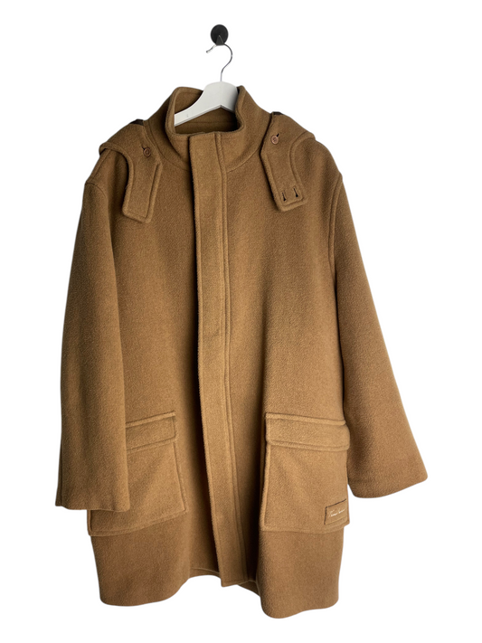 BURBERRY Wool Hooded Coat