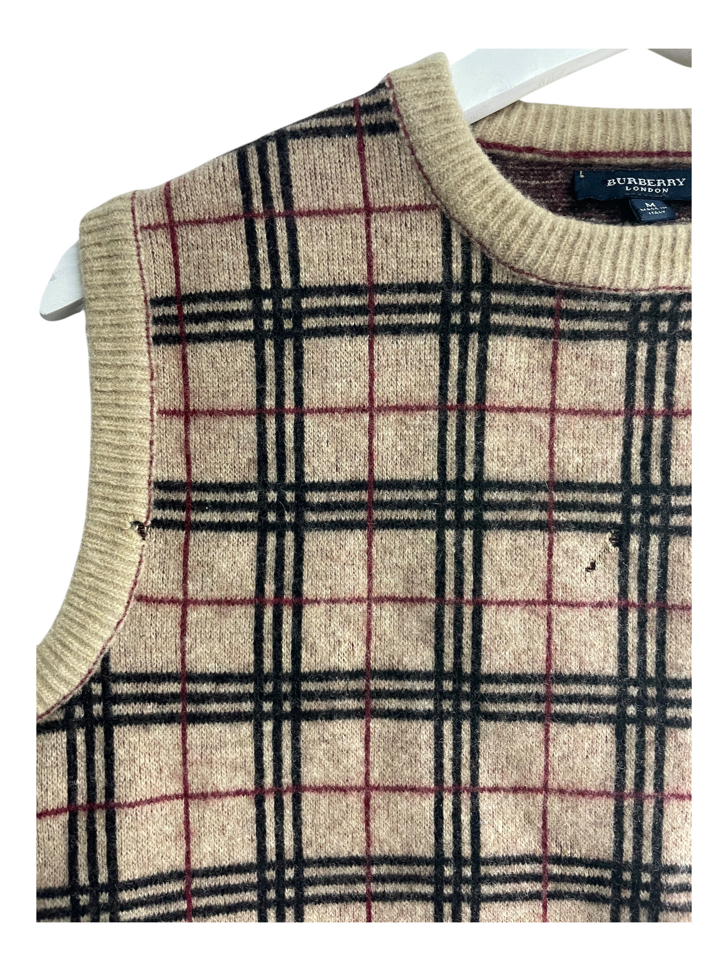 BURBERRY Wool Vest