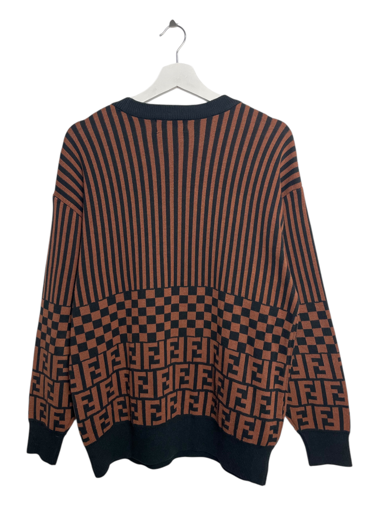 FENDI Brown Monogram Sweatshirt