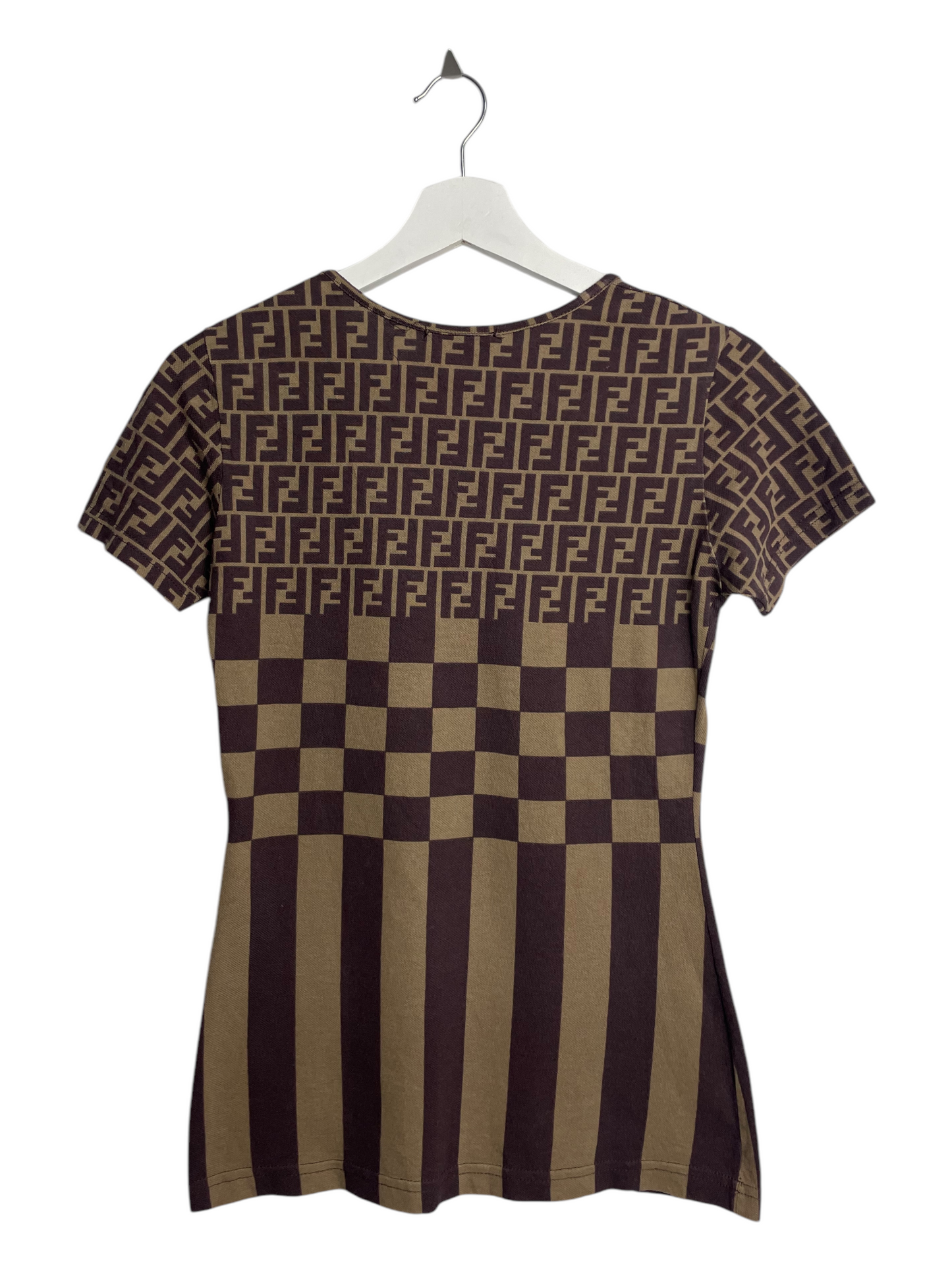 FENDI Dark Brown/Khaki Top